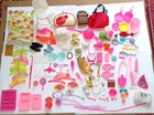 Vintage Barbie Doll Accessories Lot of 109 Pieces