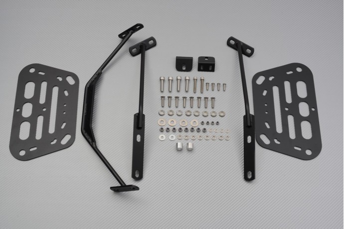 Support de carter latéral CB500X en acier pour éviter les fissures de moteur en cas de chute