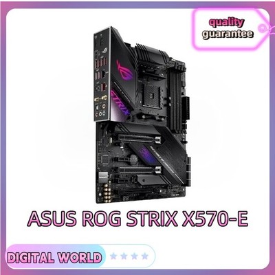 ASUS ROG STRIX X570-E GAMING motherboard AM4 DDR4 128G HDMI+DP ATX Tested ok