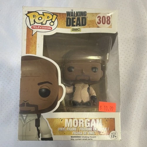 Funko Pop! Television The Walking Dead Morgan #308 Vinyl Figure Brown Standard