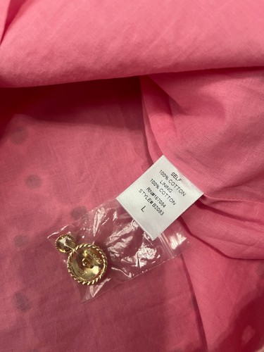 Vestido Samantha POMANDER PLACE Rosa Floral Ojales Para Mujer Talla Grande Nuevo con Etiquetas - Imagen 8 de 9
