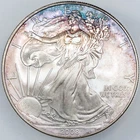 2008 American Silver Eagle 1 oz .999 Fine - Toned