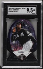 2020 Chrome Ben Baller Edition Ben's Diamonds Die-Cut Luis Robert SGC 9.5 2t7