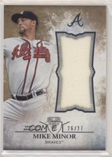 2015 Topps Triple Threads Unity Single Jumbo Relics Sepia 26/27 Mike Minor h6c