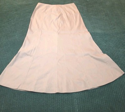 Lena Gabrielle Khaki Midi Skirt Womens Size 6