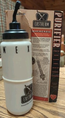 Exstream ~ Personal Water Purification System - 34 Ounce Bottle ~ MACKENZIE