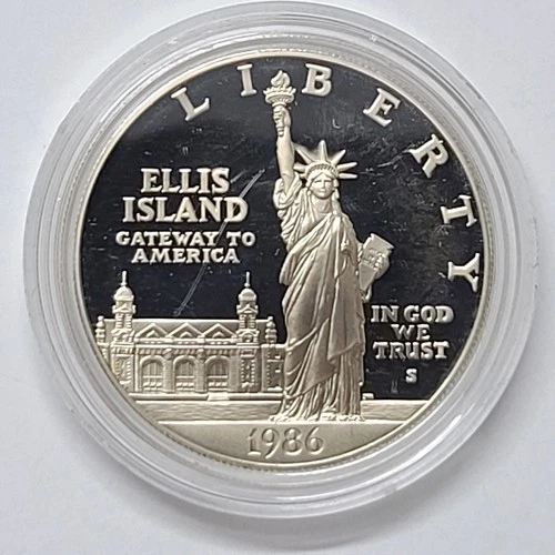 1986-S Statue of Liberty Commemorative — photo from the most recent tracked eBay sale