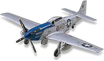 Tamiya North American P-51D Mustang Fighter Aircraft - Plastic Model Airplane