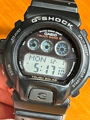 CASIO G-SHOCK Tough Solar Digital Watch Used Japan 20BAR Shock Resist