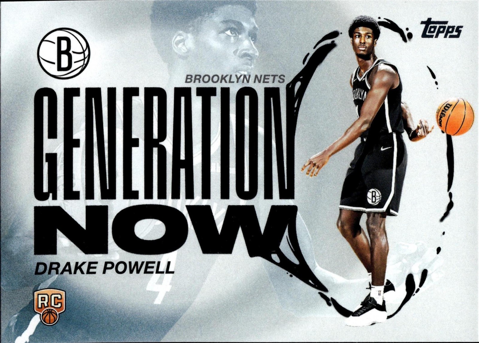 2025-26 Topps Generation Now Drake Powell Rookie Card #GN-22