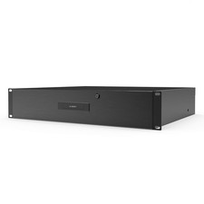 Rack Mount Drawer 2U with Aluminum Faceplate, with Lock and Key, for 19  Equi...