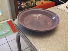 Lilac Fiestaware Large Pie Baker