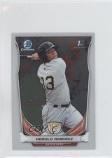 2014 Bowman Chrome Minis Harold Ramirez #190 0w8