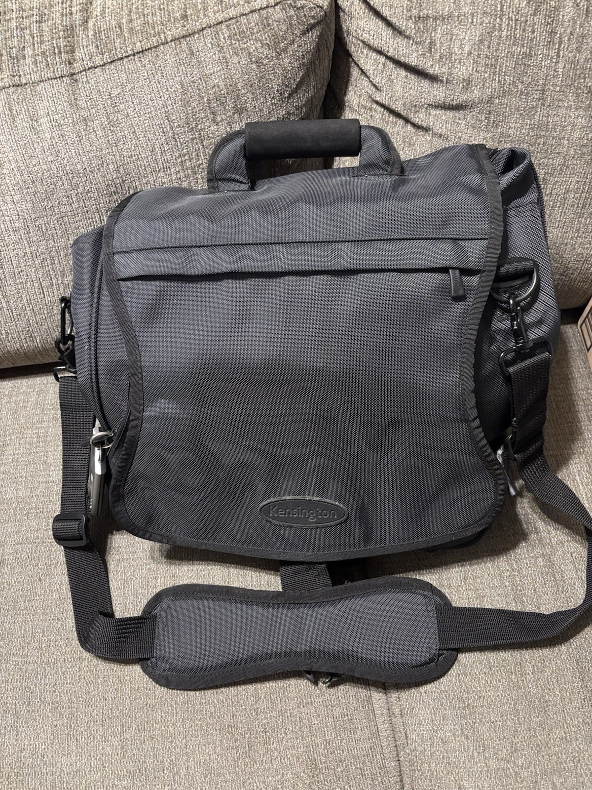 Carrying Case Grey Black Laptop Bag