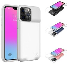 Battery Charger Case Power Bank Cover For iPhone 13 14 15 16 Pro Max 12 Pro