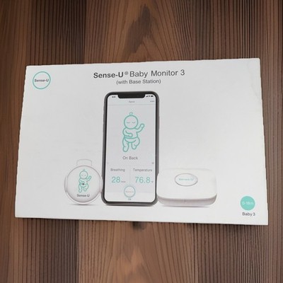 Sense U Baby Monitor 3 (with base station) NEW Open Box