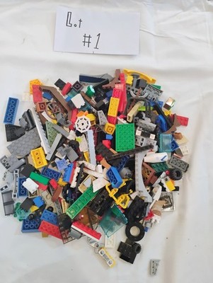 LEGO Bulk Lot 1 pound Mixed Multicolor Bricks Pieces cleaned and sorted