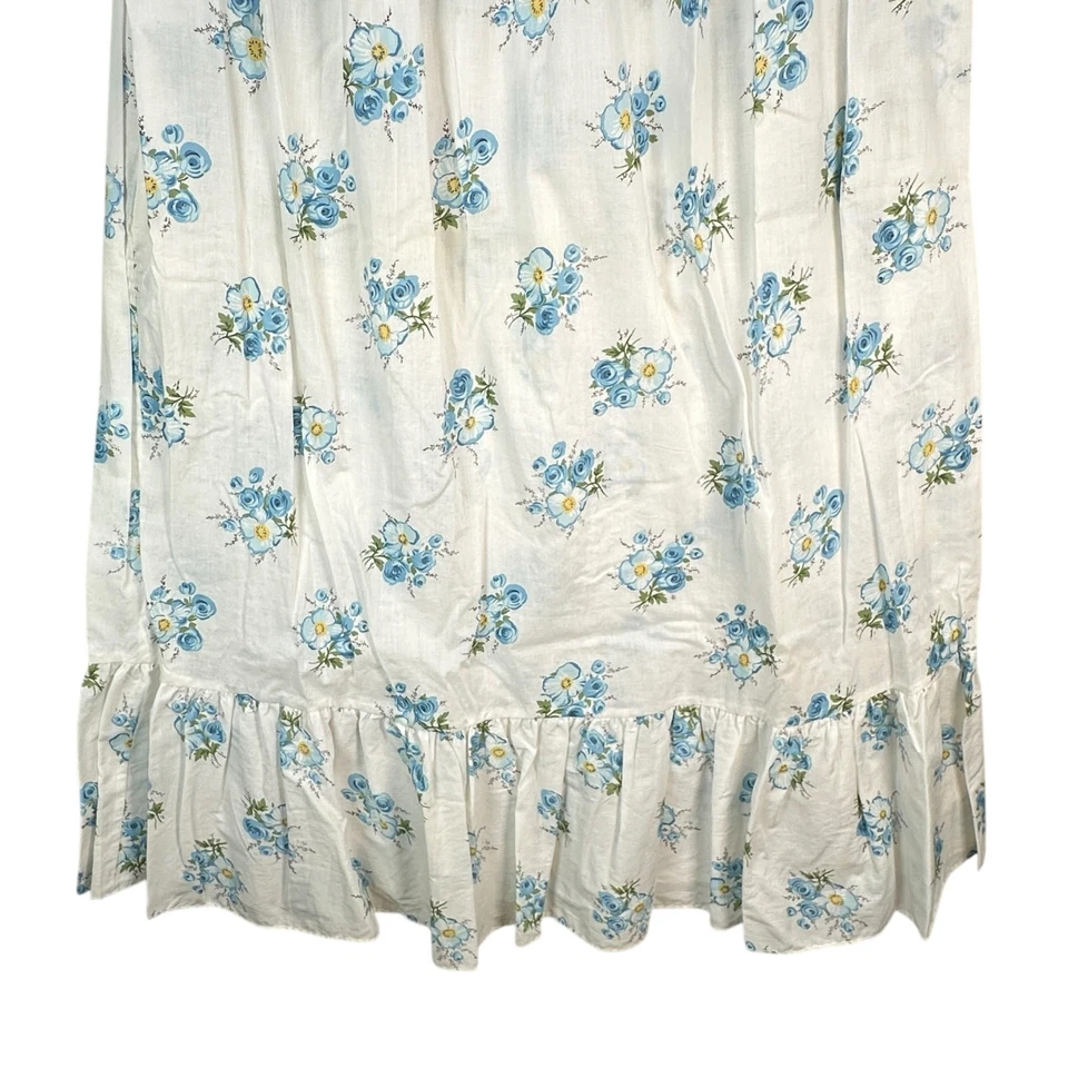 Camisola Charter Club feminina grande floral sem mangas bolsos de renda - Imagem 4 de 4