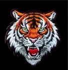 tiger Embroidered Iron-On Applique patch 2+1/4 x 2+1/2-inch FREE SHIPPING