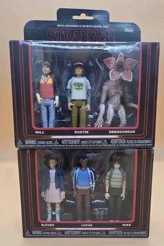 Funko - Stranger Things Action Figures Packs - UNOPENED 2017