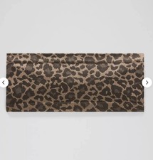 SHIPS TODAY LULULEMON Metal Vent Tech Seamless Wide Headband True Leopard NWT