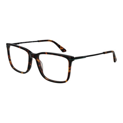 Hackett Eyeglasses HEK1292 105 Grey Rectangle Full Rim Acetate Men Frames 56mm