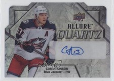 2019-20 Upper Deck Allure Quartz Auto Cam Atkinson #AQ-CA Auto 0c1o