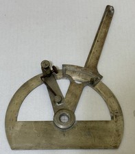 Vintage US United States Army Corp Engineers 8" Drafting Protractor UNION INSTR