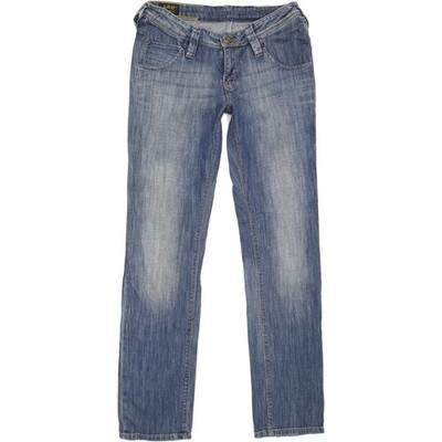 Lee Norma  Damen Blau Straight Regular Stretch Jeans W31 L33 (76492)