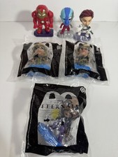 McDonalds Disney Marvel Avengers Eternals Happy Meal Toy Figures Lot of 6