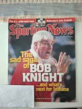 Sporting News Sept 18, 2000 The Sad Saga Of Bob Knight