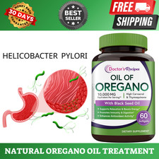 Aceite de Oregano Potente Oregano Oil 60 Softgels para la salud inmune digestivo