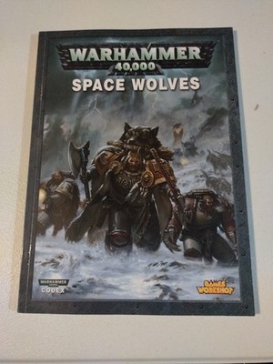Warhammer 40,000 40k Space Wolves Codex 2009 Games Workshop Paperback Edition