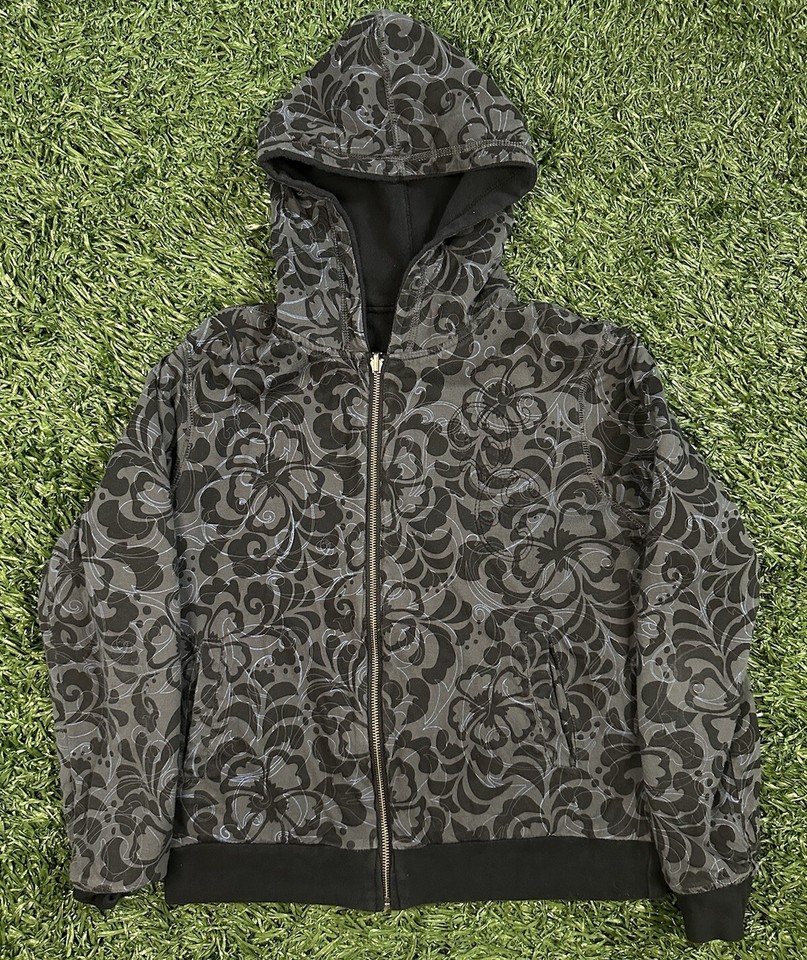 Crazy Shirts Hawaii Y2K Full Zip Front Hoodie Sweatshirt Womens XS/S