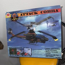 COX Attack Cobra Free Flight Helicopter Open Box