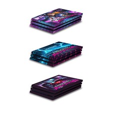 OFFICIAL FAR CRY 3 BLOOD DRAGON KEY ART VINYL SKIN FOR SONY PS4 PRO CONSOLE