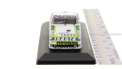 CHEVROLET CHEVY 1:43 EMILIO SATRIANO 1990 TC TURISMO CARRETERA#4 TC - Foto 7 di 8