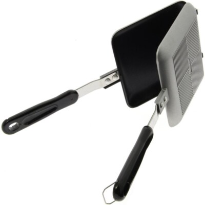 XL Sandwich Maker Bankside Grill Feuer Outdoor Camping Angeln Bushcraft Gasgrill