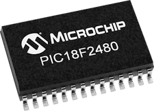 Microchip Technology,PIC18F2480-I/SO,Microcontrollers-5Pack