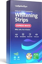 Whitening Strips Care Enamel Safe 28 Strips Teeth Whitener Kit Facial Men Women