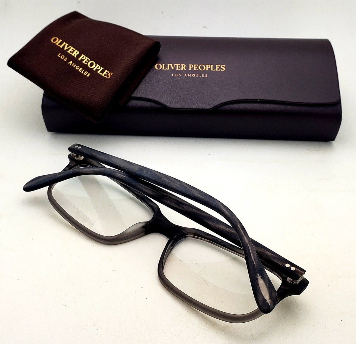 New OLIVER PEOPLES Eyeglasses DENISON OV 5102 1124 56-17 Grey