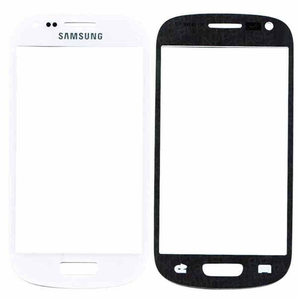 Pantalla Cristal BLANCA Samsung Galaxy S3 MINI 8190  SOLO CRISTAL RECAMBIO