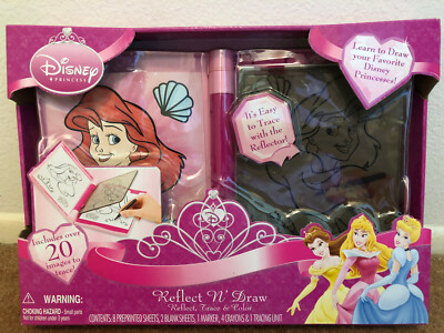 Disney Princess Reflect N Draw Tracing Drawing Activity Kit New in Box