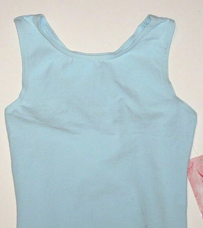 Natalie Theatrical Biketard Unitard Leotardo Tanque Bicicleta Pantalones Cortos Body B Nuevo Niña Foto 2 de 4