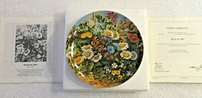 Vintage Furstenberg, ''Beside the Wall'' by Hans GraB Collector Plate - New