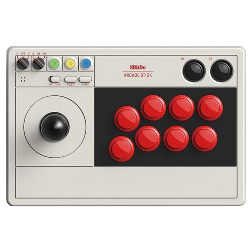 8Bitdo Arcade Stick for Switch & Windows with Bluetooth or Wired Connection - Picture 3 of 8