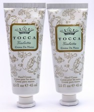 TOCCA GIULIETTA Hand Cream 1.5oz SEALED LOT OF 2 Travel Purse Size