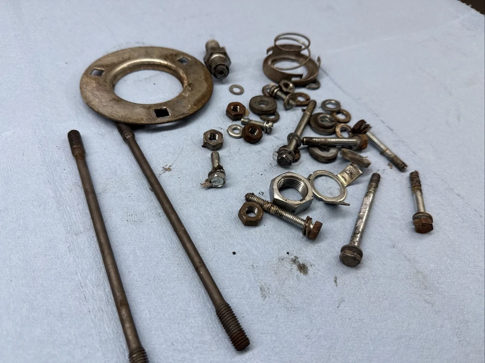 1979 Kawasaki Drifter 440 Vintage Snowmobile Misc Motor And Chassis Hardware - Image 2 of 3