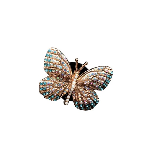 Diffuser Butterfly Car Air Freshener Car Perfume Car Aromatherapy Air Vent Clip - Picture 22 of 22
