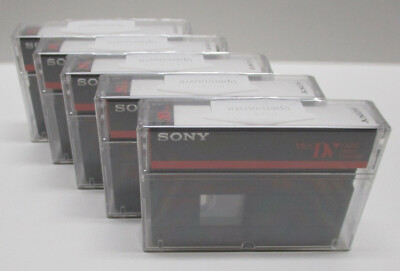 5 Sony D33 DV6 Mini DV video tape for Samsung SC SCD5000 D103 D107 D303 